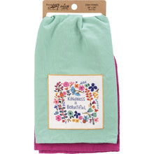 Load image into Gallery viewer, Kindness Is Beautiful - Dish Towel Set