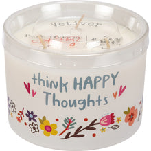 Load image into Gallery viewer, Jar Candle - Think Happy Thoughts- Vetiver