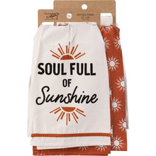 Load image into Gallery viewer, Soul Full Of Sunshine - Dish Towel Set