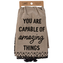 Load image into Gallery viewer, You are Capable Of Amazing Things - Dish Towel Set