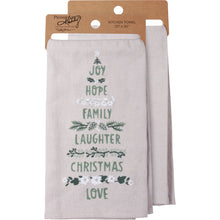 Load image into Gallery viewer, Family Laughter Christmas - Dish Towel