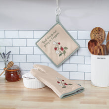 Load image into Gallery viewer, Oven Mitt and Potholder Kitchen Set - Good Things Going To Happen