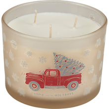 Load image into Gallery viewer, Home For The Holidays Jar Candle - Peppermint