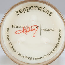 Load image into Gallery viewer, Home For The Holidays Jar Candle - Peppermint