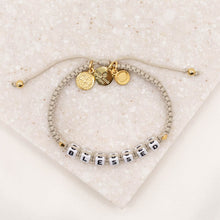 Load image into Gallery viewer, My Saint My Hero Little Words Project and My Saint My Hero Blessed Bracelet