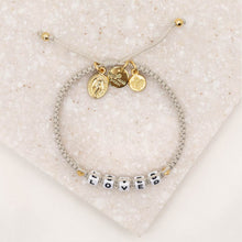 Load image into Gallery viewer, My Saint My Hero Little Words Project and My Saint My Hero Loved Bracelet