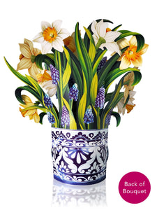 English Daffodils - Pop Up Flower Bouquet
