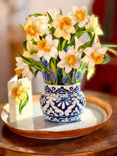 Load image into Gallery viewer, English Daffodils - Pop Up Flower Bouquet