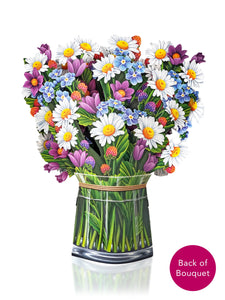Field of Daisies - Pop Up Flower Bouquet