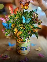Load image into Gallery viewer, Butterflies and Buttercups - Pop Up Flower Bouquet