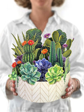 Load image into Gallery viewer, Cactus Garden - Pop Up Flower Bouquet