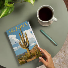Load image into Gallery viewer, Arizona, Saguaro Cactus & Roadrunner - Premium Journal