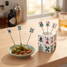 Load image into Gallery viewer, 7-Piece Mahjong Cocktail Pick Set