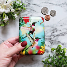 Load image into Gallery viewer, Hummingbird Red Armored Wallet - RFID blocking