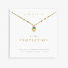 Load image into Gallery viewer, A Little 'Protection' Necklace In Gold-Tone Plating