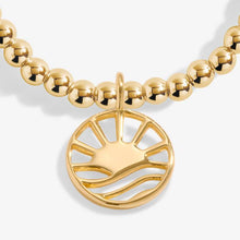 Load image into Gallery viewer, A Little 'Trust In The Magic Of New Beginnings' Bracelet In Gold-Tone Plating