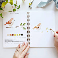 Load image into Gallery viewer, Animals Watercolor Workbook and Watercolor Paint Set