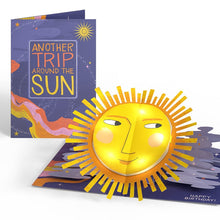 Load image into Gallery viewer, Another Trip Around the Sun Birthday Light-Up Lovepop Card