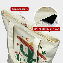 Load image into Gallery viewer, Arizona Themed Canvas Tote Bag