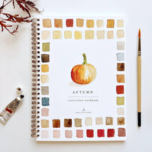 Load image into Gallery viewer, Autumn Watercolor Workbook