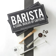 Load image into Gallery viewer, Barista Book Box - Legal Dealer of Caffeine