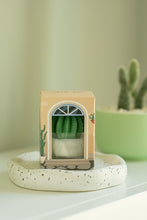 Load image into Gallery viewer, Barrel Cactus w/Red Flower Tealight Candle | Soy Wax Blend - Style D