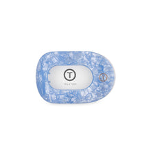 Load image into Gallery viewer, Blue Lagoon Small Flat Round Hair Clip