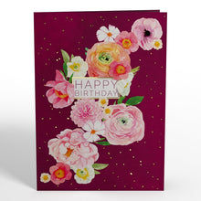 Load image into Gallery viewer, Blush Blooms Birthday Lovepop Card