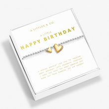 Load image into Gallery viewer, Boxed A Little 'Happy Birthday' Bracelet