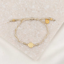 Load image into Gallery viewer, Breathe Blessing Bracelet - Gold Medal