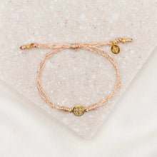 Load image into Gallery viewer, Breathe Blessing Bracelet - Gold Medal