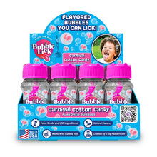 Load image into Gallery viewer, Bubblelick™ Cotton Candy Bubbles