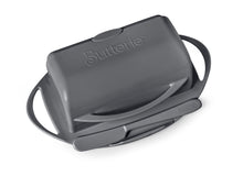 Load image into Gallery viewer, Butter Dish with Attached Flip-Top Lid - Gray