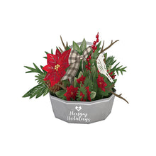 Load image into Gallery viewer, Winter Flower Basket Decoration by Lovepop