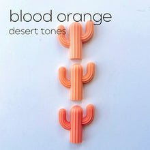 Load image into Gallery viewer, Cactus Mini Soap (3-Pack) - Blood Orange (3 shades of orange)