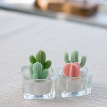 Load image into Gallery viewer, Cactus & Succulent Tealight Candle | Soy Wax Blend - Style A
