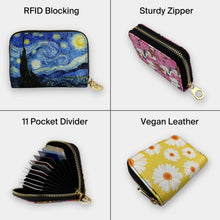 Load image into Gallery viewer, Cactus Zipper Wallet - RFID blocking
