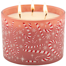 Load image into Gallery viewer, Candy Canes Candle - Peppermint
