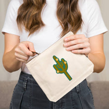 Load image into Gallery viewer, Canvas Bag Flowering Cactus Geometric
