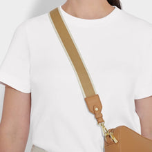 Load image into Gallery viewer, Canvas Bag Strap - Tan Stripe