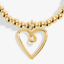 Load image into Gallery viewer, Celebrate You Gift Box 'With Love' - Set of 3 Gold Tone Bracelet Set