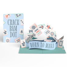 Load image into Gallery viewer, Crack Bam Dot Mahjong Lovepop Card