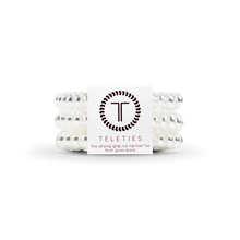 Load image into Gallery viewer, Crystal Clear Small Hair Ties Set of 3