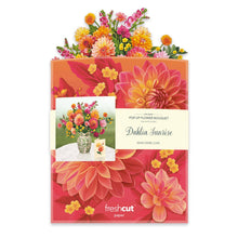 Load image into Gallery viewer, Dahlia Sunrise - Pop Up Card
