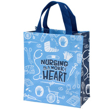 Load image into Gallery viewer, Daily Tote - Nursing Is A Work Of Heart