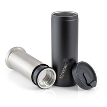 Load image into Gallery viewer, The Presse - 14oz Coffee & Tea Tumbler - Black