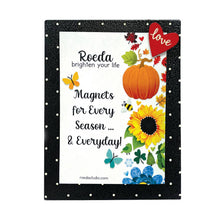 Load image into Gallery viewer, Easel w/ Kickstand, Black w/ White Dots, Magnetic Home Decor