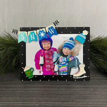 Load image into Gallery viewer, Easel w/ Kickstand, Black w/ White Dots, Magnetic Home Decor