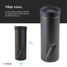 Load image into Gallery viewer, The Presse - 14oz Coffee & Tea Tumbler - Stone