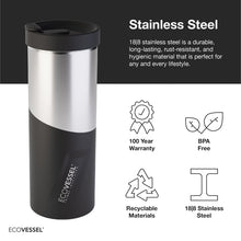 Load image into Gallery viewer, The Presse - 14oz Coffee & Tea Tumbler - Stone